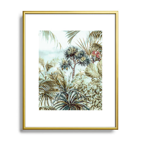 Marta Barragan Camarasa Jungle landscape Metal Framed Art Print
