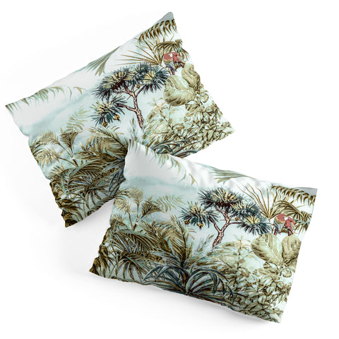 Marta Barragan Camarasa Jungle landscape Pillow Shams
