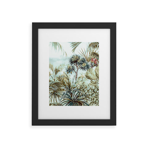 Marta Barragan Camarasa Jungle landscape Framed Art Print