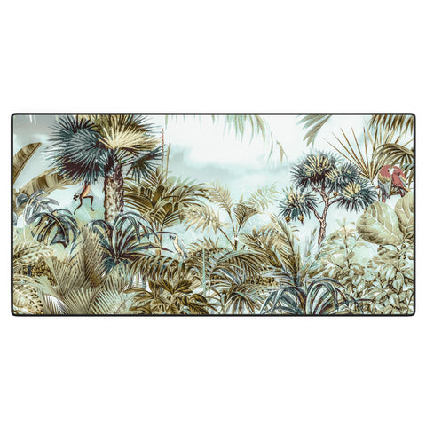 Marta Barragan Camarasa Jungle landscape Desk Mat