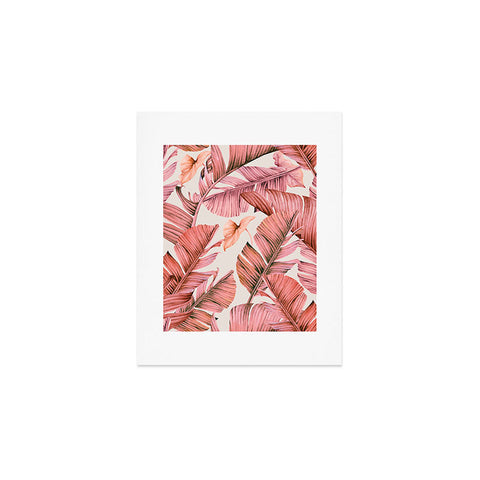 Marta Barragan Camarasa Jungle paradise pink Art Print