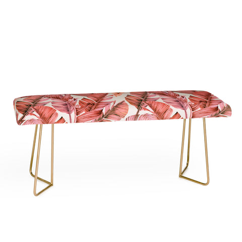 Marta Barragan Camarasa Jungle paradise pink Bench