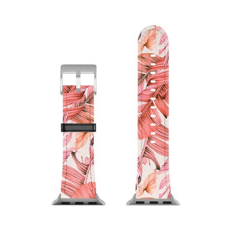 Marta Barragan Camarasa Jungle paradise pink Apple Watch Band
