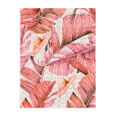 Marta Barragan Camarasa Jungle paradise pink Puzzle