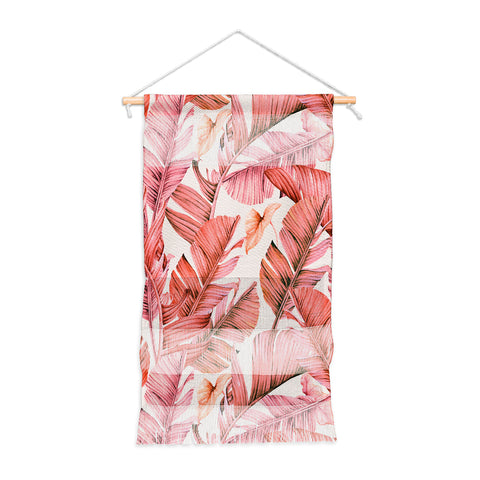Marta Barragan Camarasa Jungle paradise pink Wall Hanging Portrait
