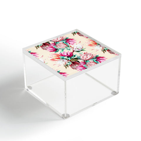 Marta Barragan Camarasa King proteas bloom 02 Acrylic Box