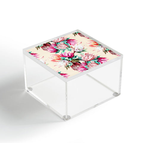 Marta Barragan Camarasa King proteas bloom 02 Acrylic Box