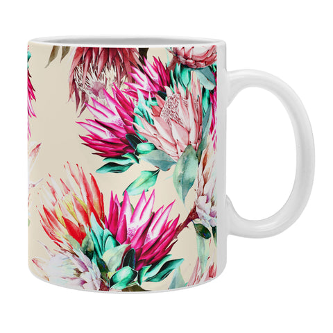 Marta Barragan Camarasa King proteas bloom 02 Coffee Mug
