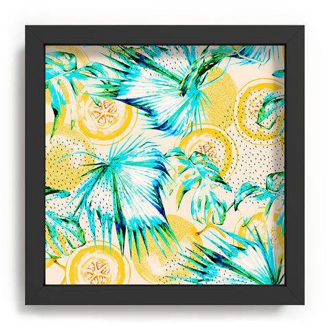 Marta Barragan Camarasa Leaf and melon pattern Recessed Framing Square