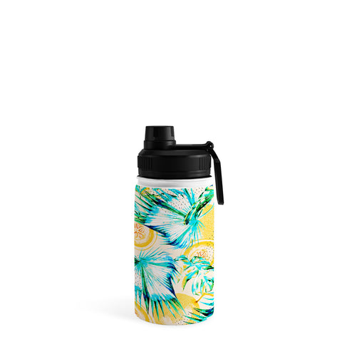 Marta Barragan Camarasa Leaf and melon pattern Water Bottle