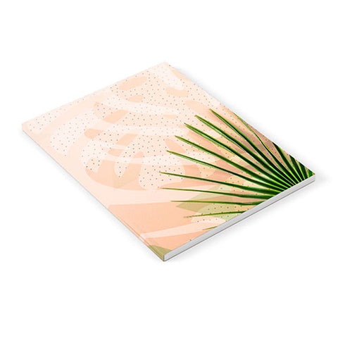 Marta Barragan Camarasa Leaf tropical pastel Notebook