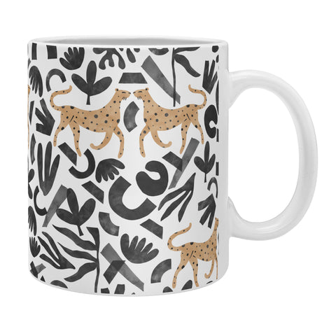 Marta Barragan Camarasa Leopards in modern nature Coffee Mug
