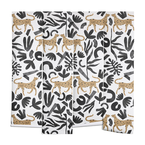 Marta Barragan Camarasa Leopards in modern nature Wall Mural