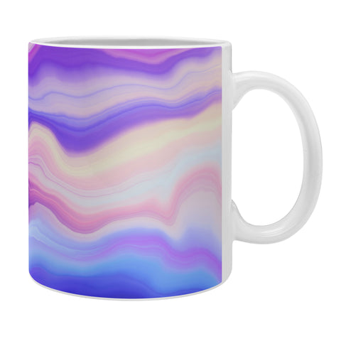 Marta Barragan Camarasa Lilac luminous strokes Coffee Mug