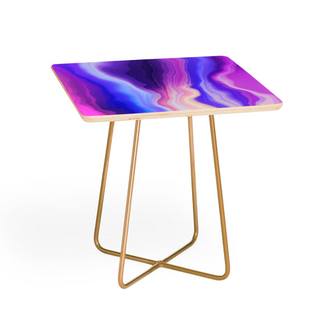 Marta Barragan Camarasa Lilac luminous strokes Side Table