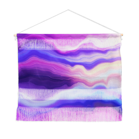 Marta Barragan Camarasa Lilac luminous strokes Wall Hanging Landscape