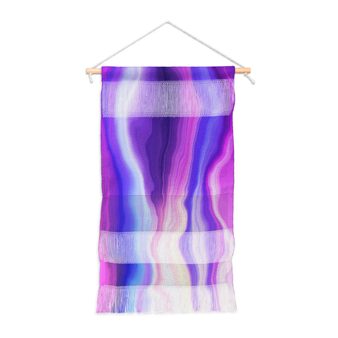 Marta Barragan Camarasa Lilac luminous strokes Wall Hanging Portrait