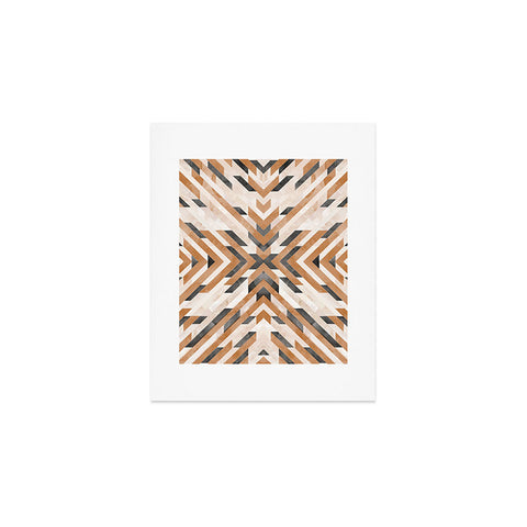 Marta Barragan Camarasa Linear boho stripes Art Print