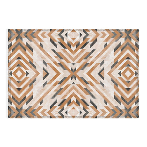 Marta Barragan Camarasa Linear boho stripes Outdoor Rug