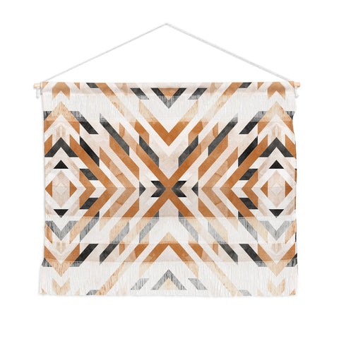 Marta Barragan Camarasa Linear boho stripes Wall Hanging Landscape