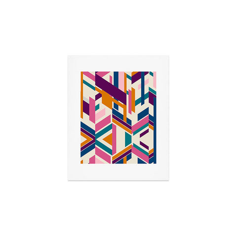 Marta Barragan Camarasa Linear elements Art Print