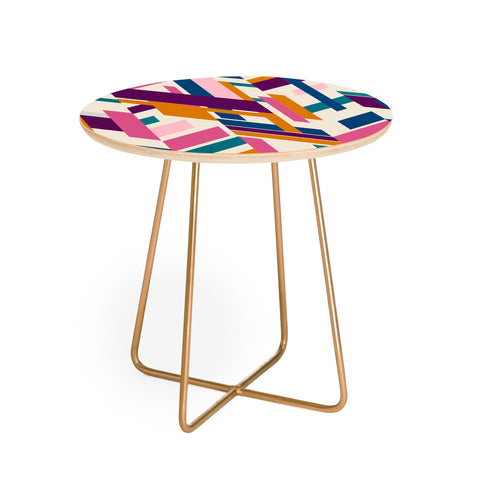 Marta Barragan Camarasa Linear elements Round Side Table