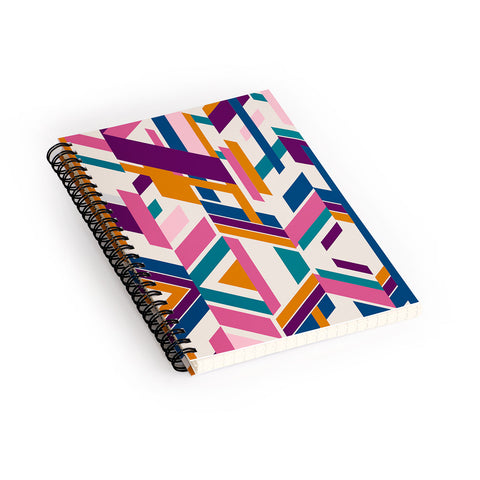 Marta Barragan Camarasa Linear elements Spiral Notebook