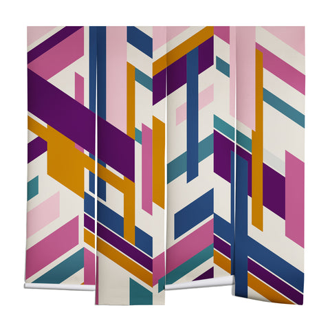 Marta Barragan Camarasa Linear elements Wall Mural