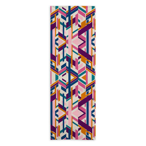 Marta Barragan Camarasa Linear elements Yoga Towel