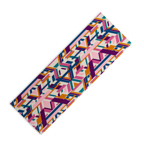 Marta Barragan Camarasa Linear elements Yoga Mat