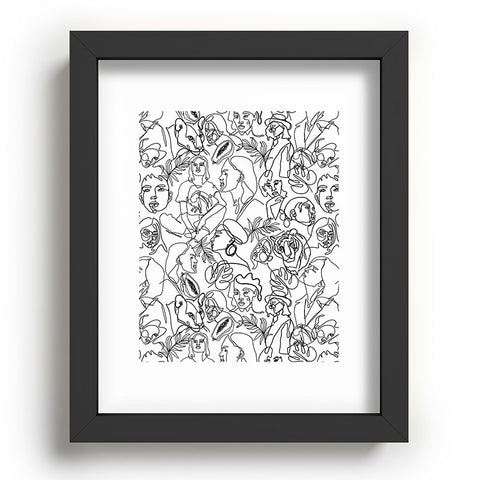 Marta Barragan Camarasa Linear feminine essence Recessed Framing Rectangle