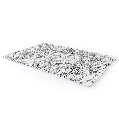 Marta Barragan Camarasa Linear feminine essence Area Rug