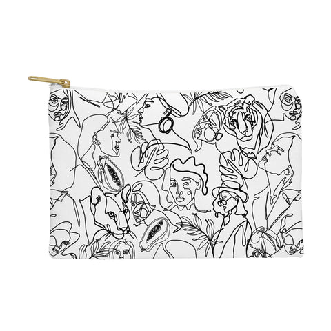 Marta Barragan Camarasa Linear feminine essence Pouch