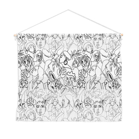Marta Barragan Camarasa Linear feminine essence Wall Hanging Landscape