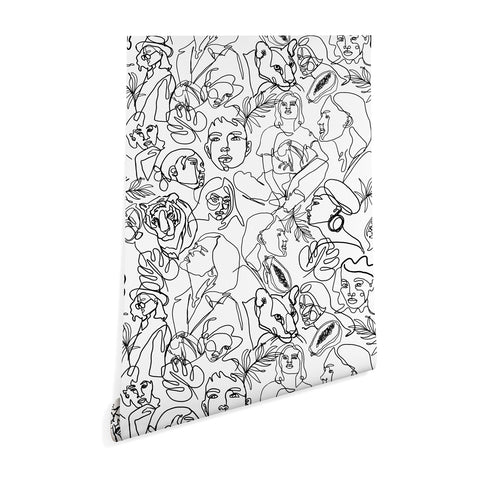 Marta Barragan Camarasa Linear feminine essence Wallpaper