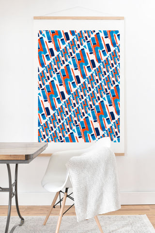 Marta Barragan Camarasa Linear patterns Art Print And Hanger