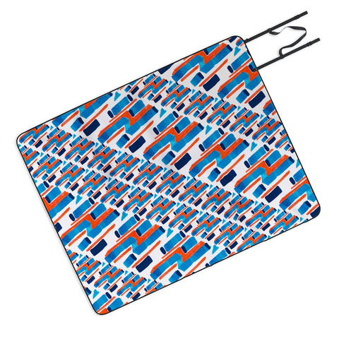 Marta Barragan Camarasa Linear patterns Picnic Blanket