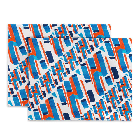 Marta Barragan Camarasa Linear patterns Placemat