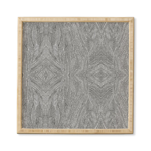 Marta Barragan Camarasa Lines and curves 01 Framed Wall Art