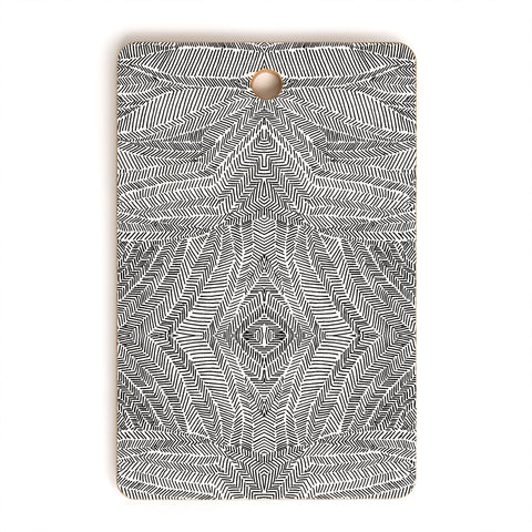 Marta Barragan Camarasa Lines and curves 01 Cutting Board Rectangle