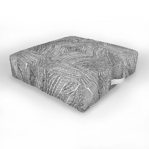 Marta Barragan Camarasa Lines and curves 01 Outdoor Floor Cushion