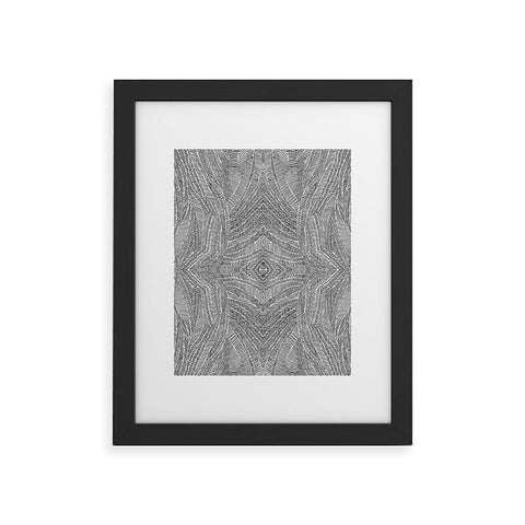 Marta Barragan Camarasa Lines and curves 01 Framed Art Print