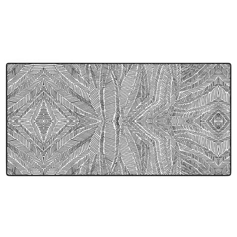 Marta Barragan Camarasa Lines and curves 01 Desk Mat