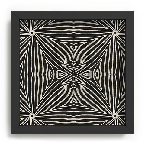 Marta Barragan Camarasa Lines BW mosaic II Recessed Framing Square