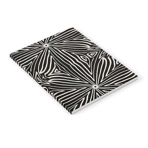 Marta Barragan Camarasa Lines BW mosaic II Notebook
