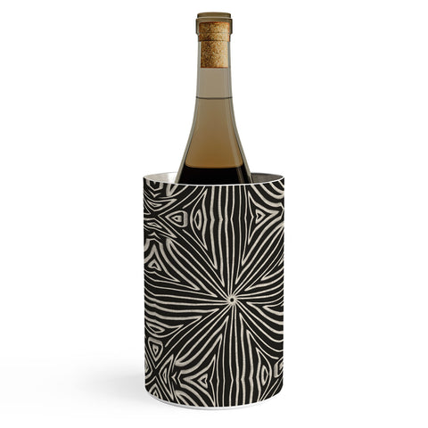 Marta Barragan Camarasa Lines BW mosaic II Wine Chiller