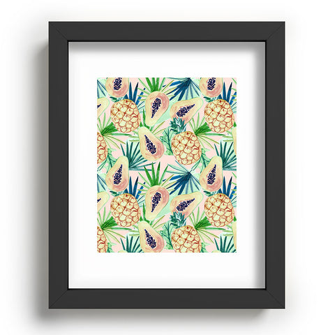 Marta Barragan Camarasa Live the summer Recessed Framing Rectangle