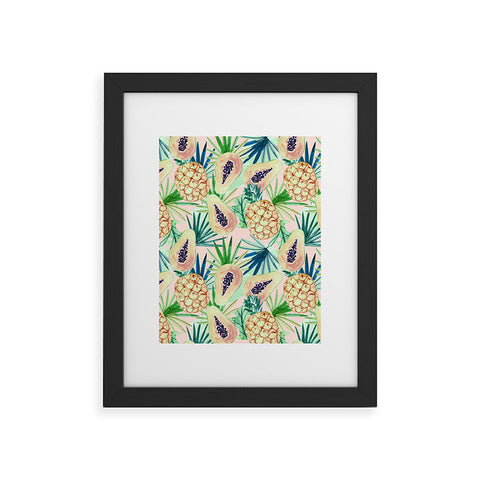 Marta Barragan Camarasa Live the summer Framed Art Print