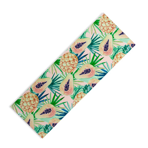 Marta Barragan Camarasa Live the summer Yoga Mat