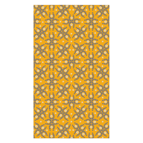 Marta Barragan Camarasa Lucky horseshoes Tablecloth